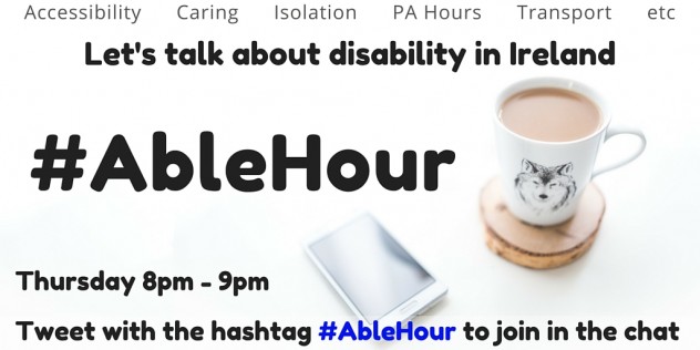 #AbleHour - Dublin 15 Leaders Forum online chat every Thursday at 8pm